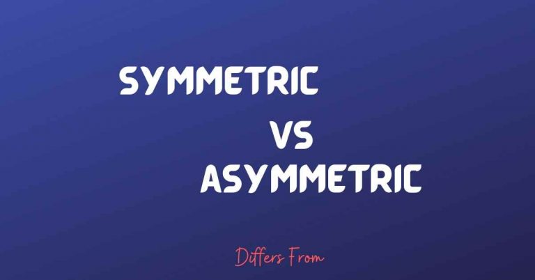 Difference between Symmetric and Asymmetric Encryption