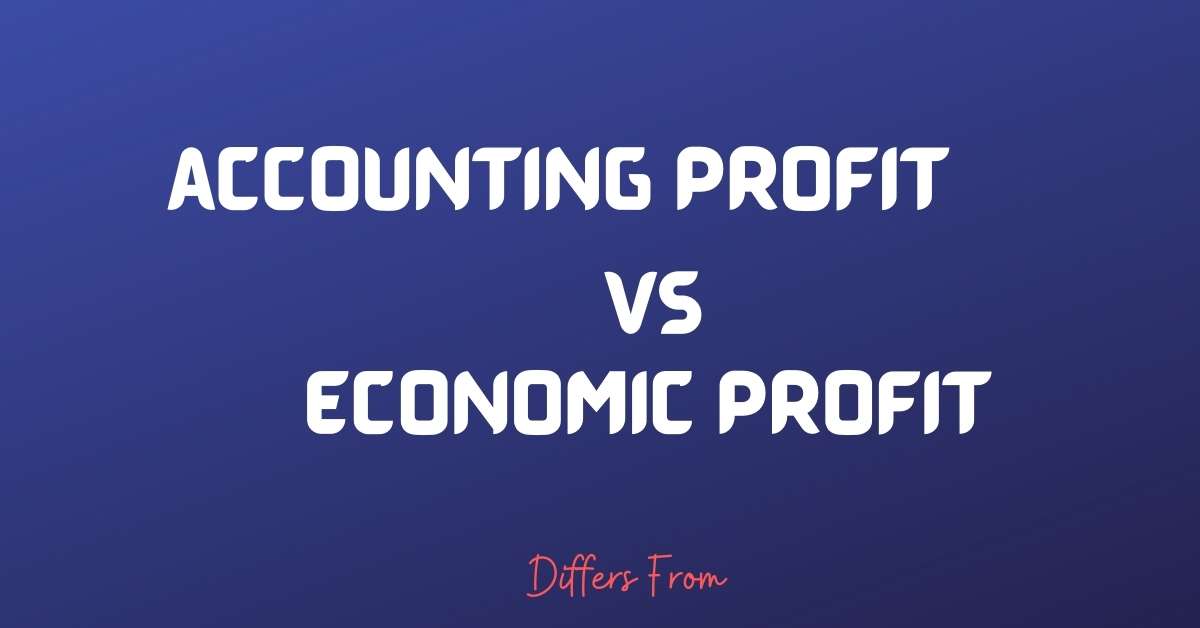 difference between accounting and economic profit