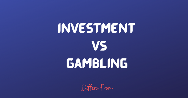 Difference between Investment and Gambling