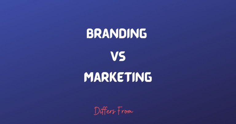 Difference between branding and marketing