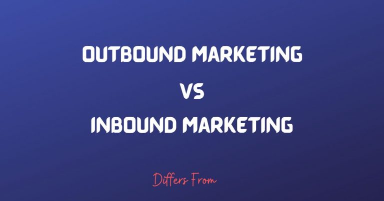 Difference between outbound and inbound marketing